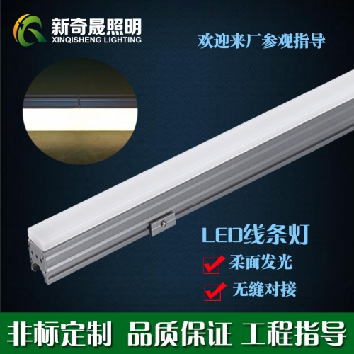 贴片led线条灯在亮化照明工程中必须注意的事项