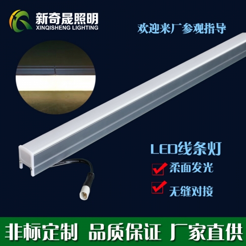 为什么喜欢用轮廓线条灯做户外亮化项目