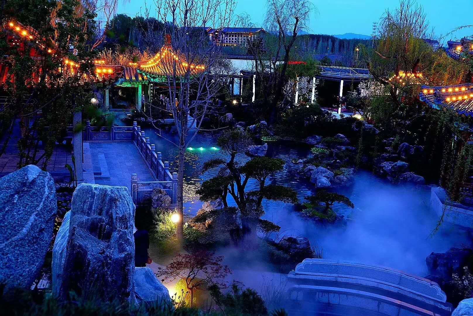 园林景观亮化 园林景观亮化